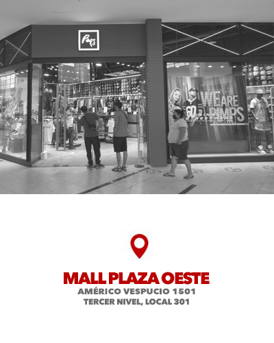 Nuestras Tiendas | Bienvenidos a PIMPS.CL – sitio de Streetwear más grande de Chile